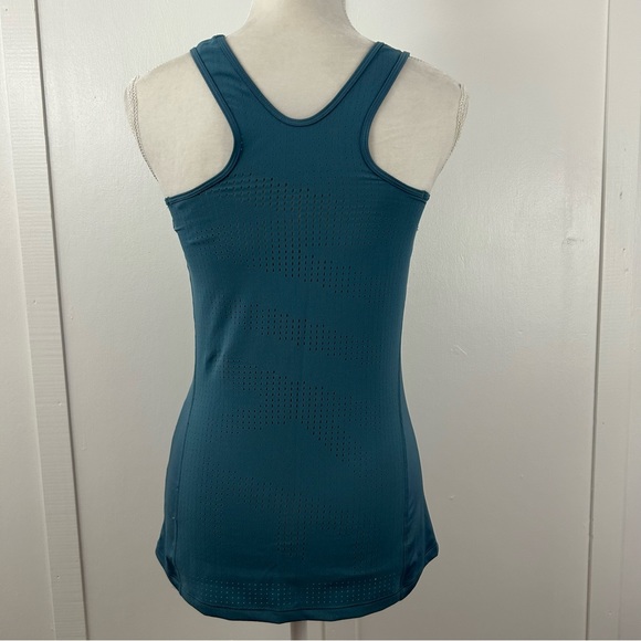 Nike Pro Hypercool womens athletic racer back blue tank top size M - Picture 7 of 12
